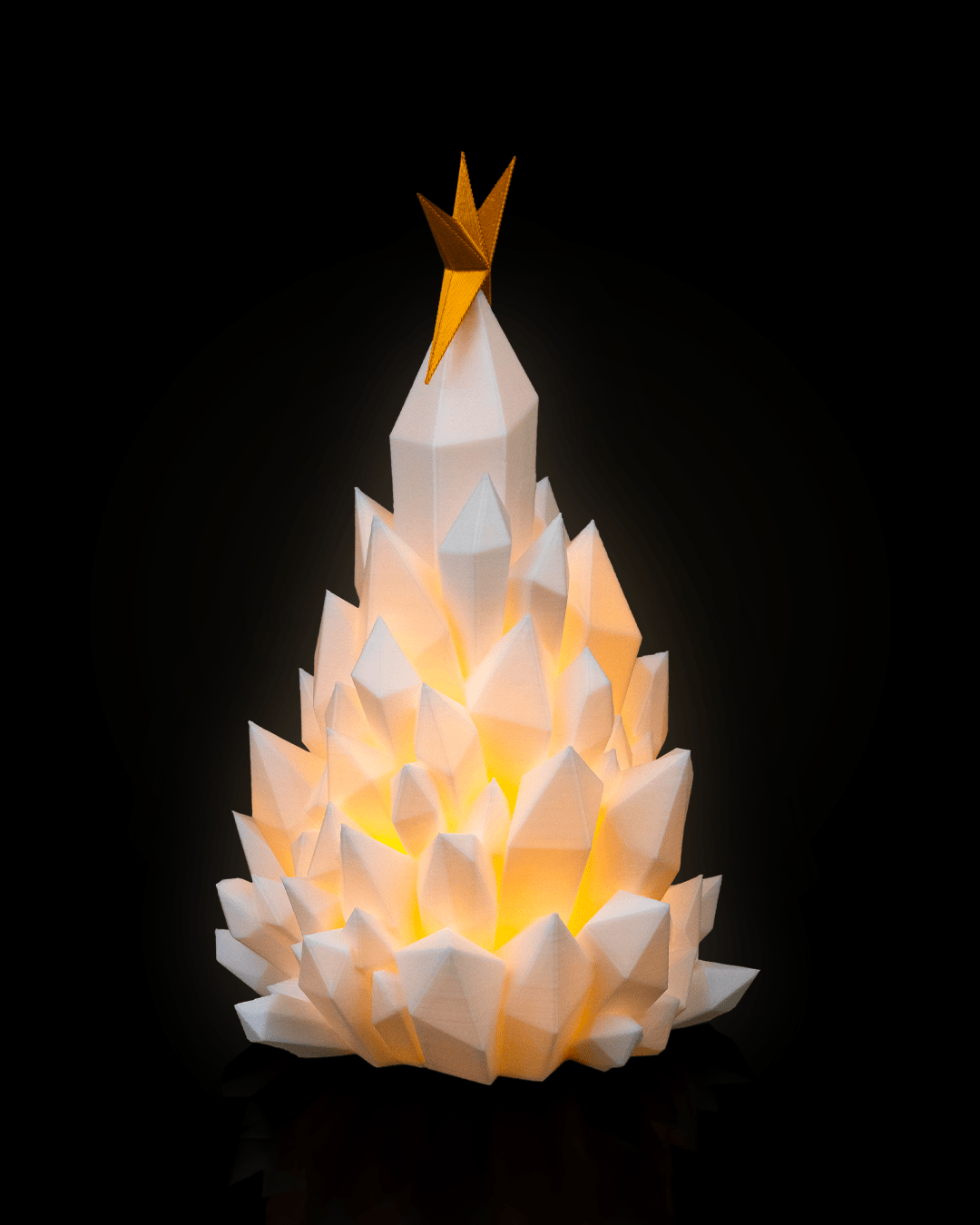 Cryst-mas Tree - Table Lamp