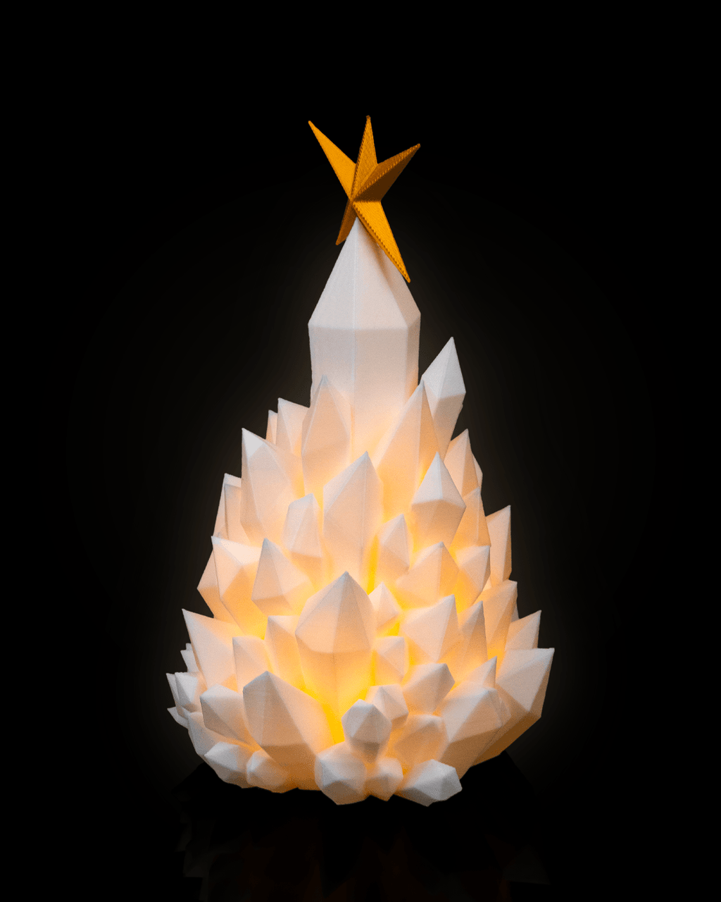 Cryst-mas Tree - Table Lamp