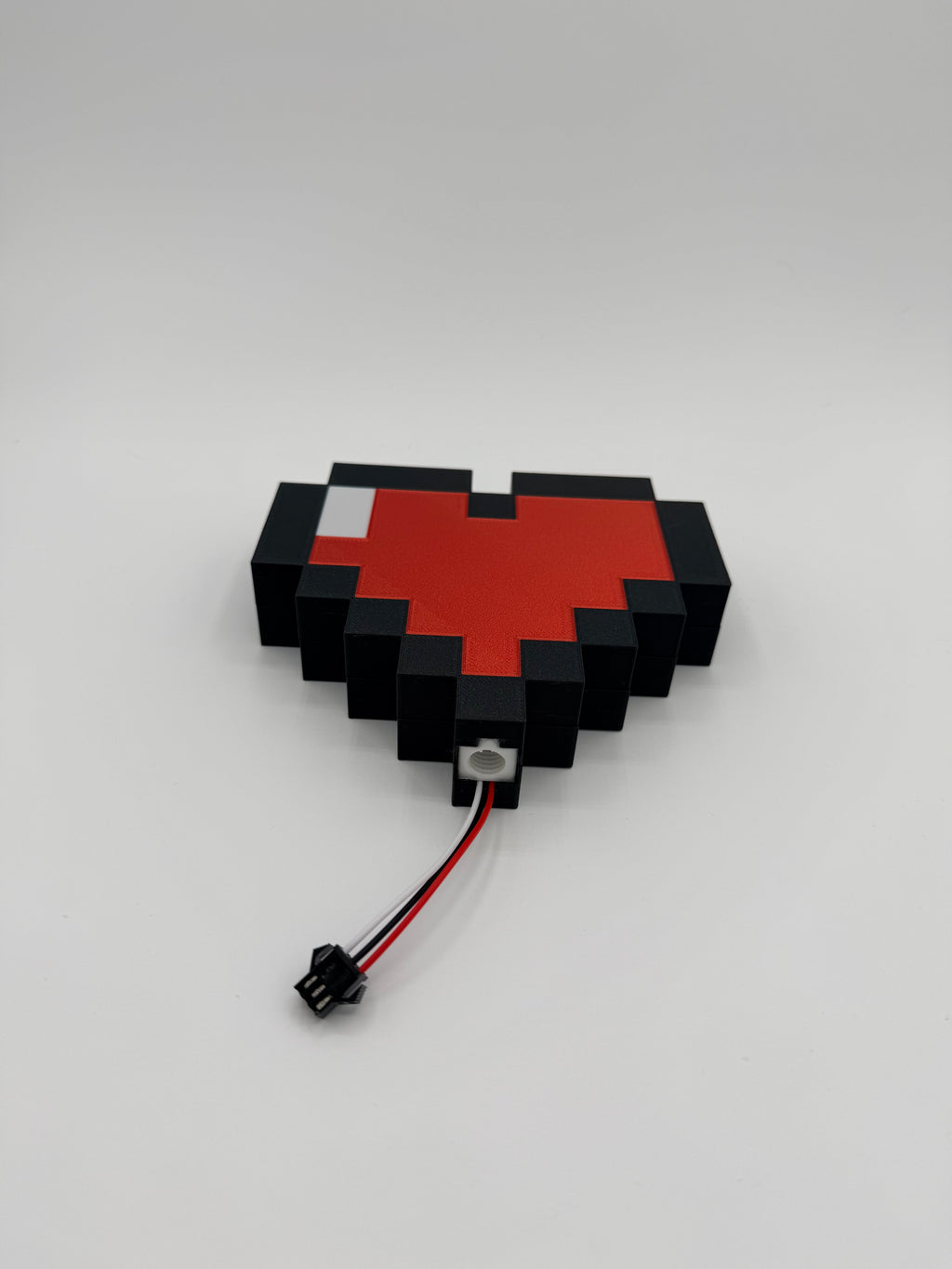 Zelda Heart Container Lamp – Bluetooth Pixel Art Gamer Light