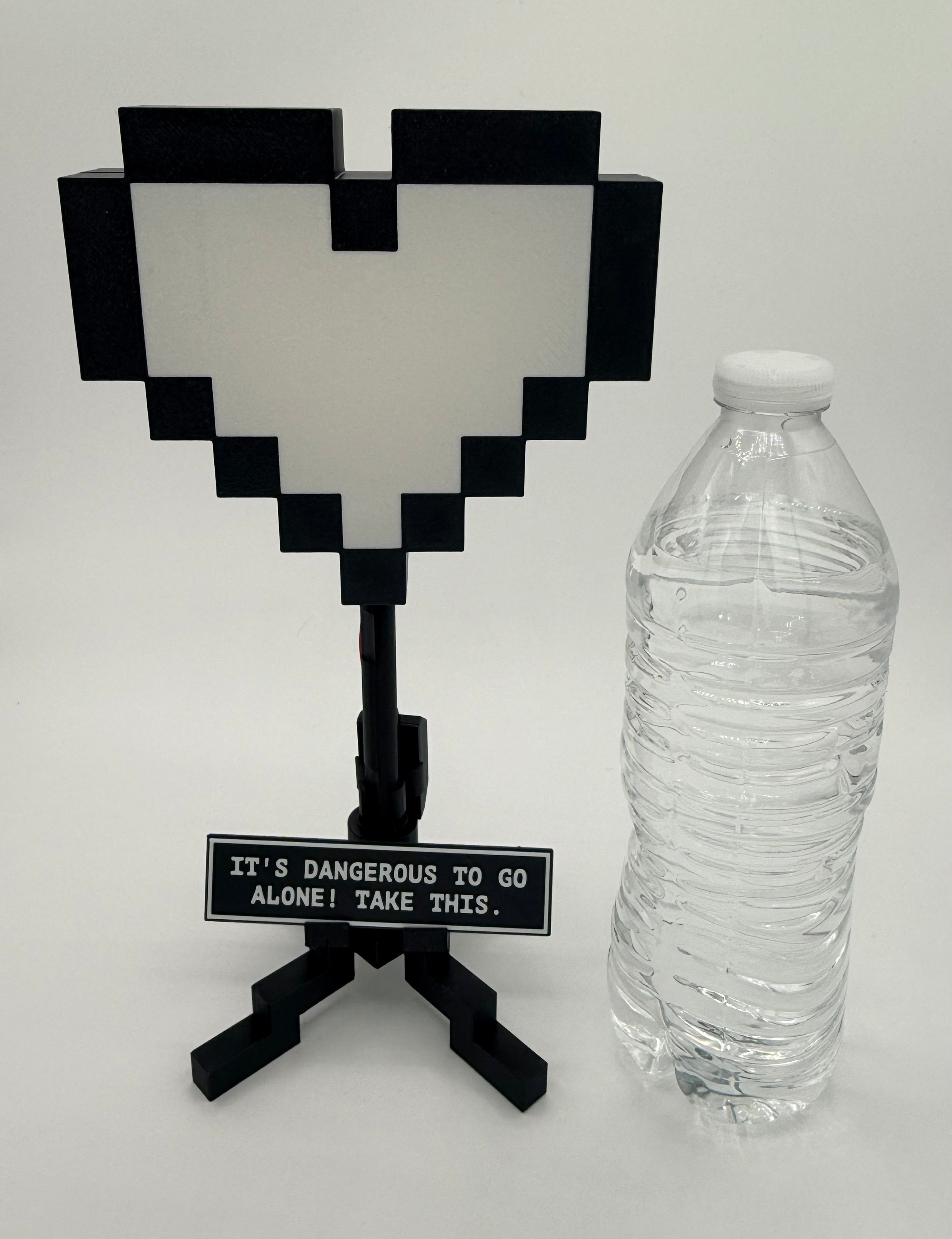 Zelda Heart Container Lamp – Bluetooth Pixel Art Gamer Light