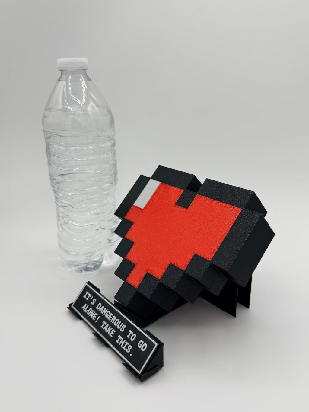 Zelda Heart Container Lamp – Bluetooth Pixel Art Gamer Light