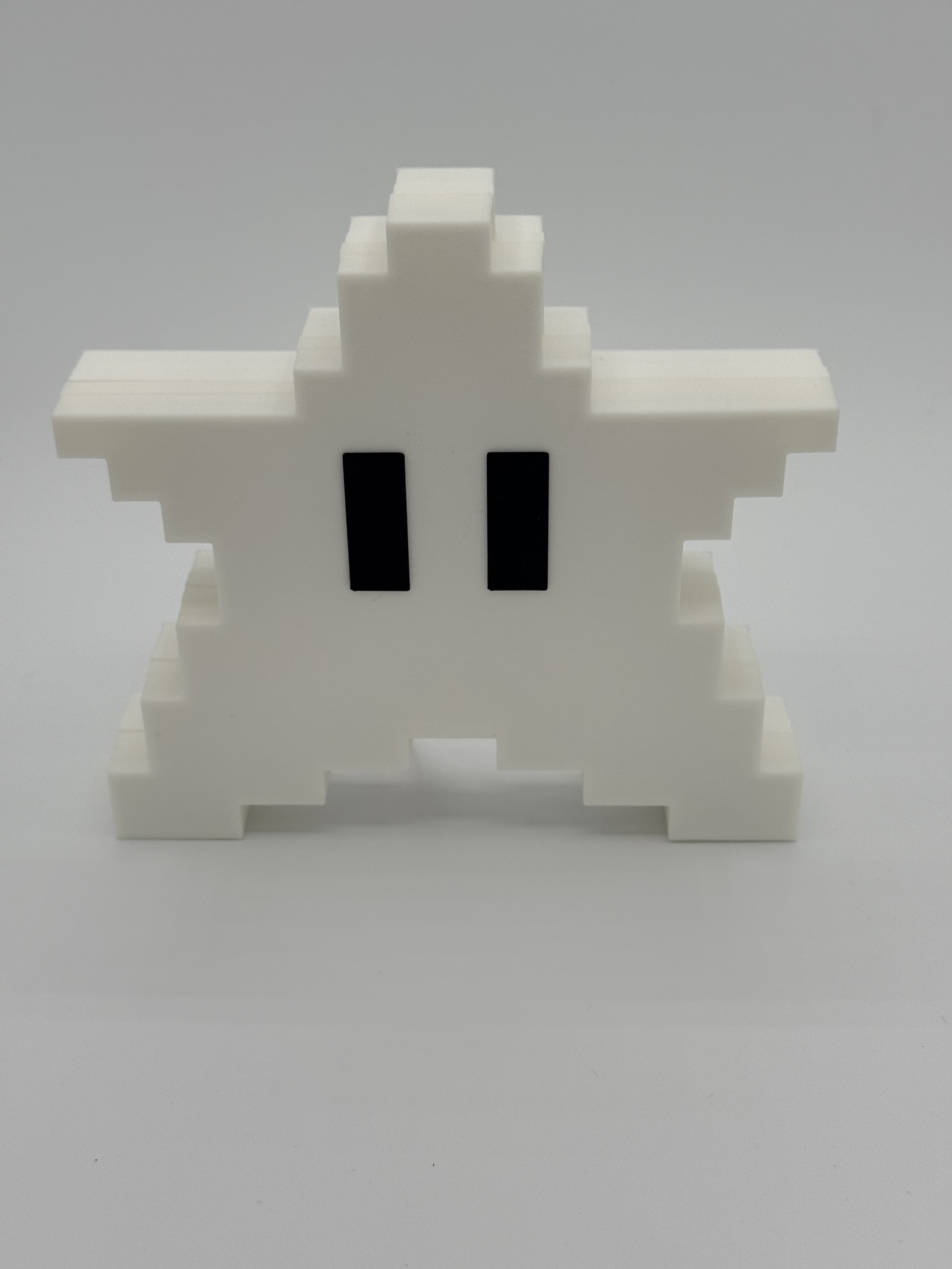 Animated Bluetooth Mario Power Star Tree Topper LED – 3D Printed Gamer Christmas Topper with Stand & Controller