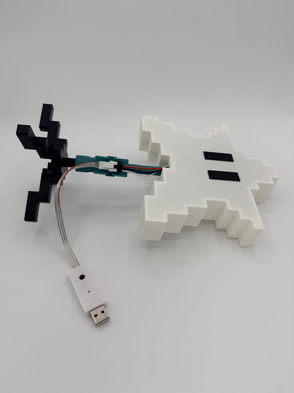 Animated Bluetooth Mario Power Star Tree Topper LED – 3D Printed Gamer Christmas Topper with Stand & Controller