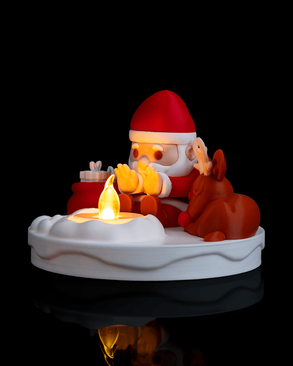 Santa’s Bonfire - Table Lamp