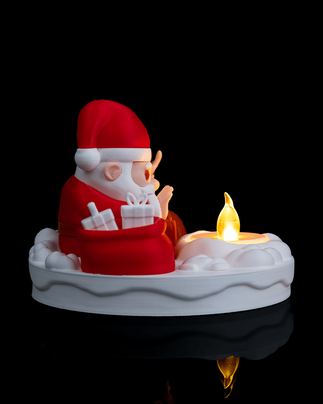 Santa’s Bonfire - Table Lamp