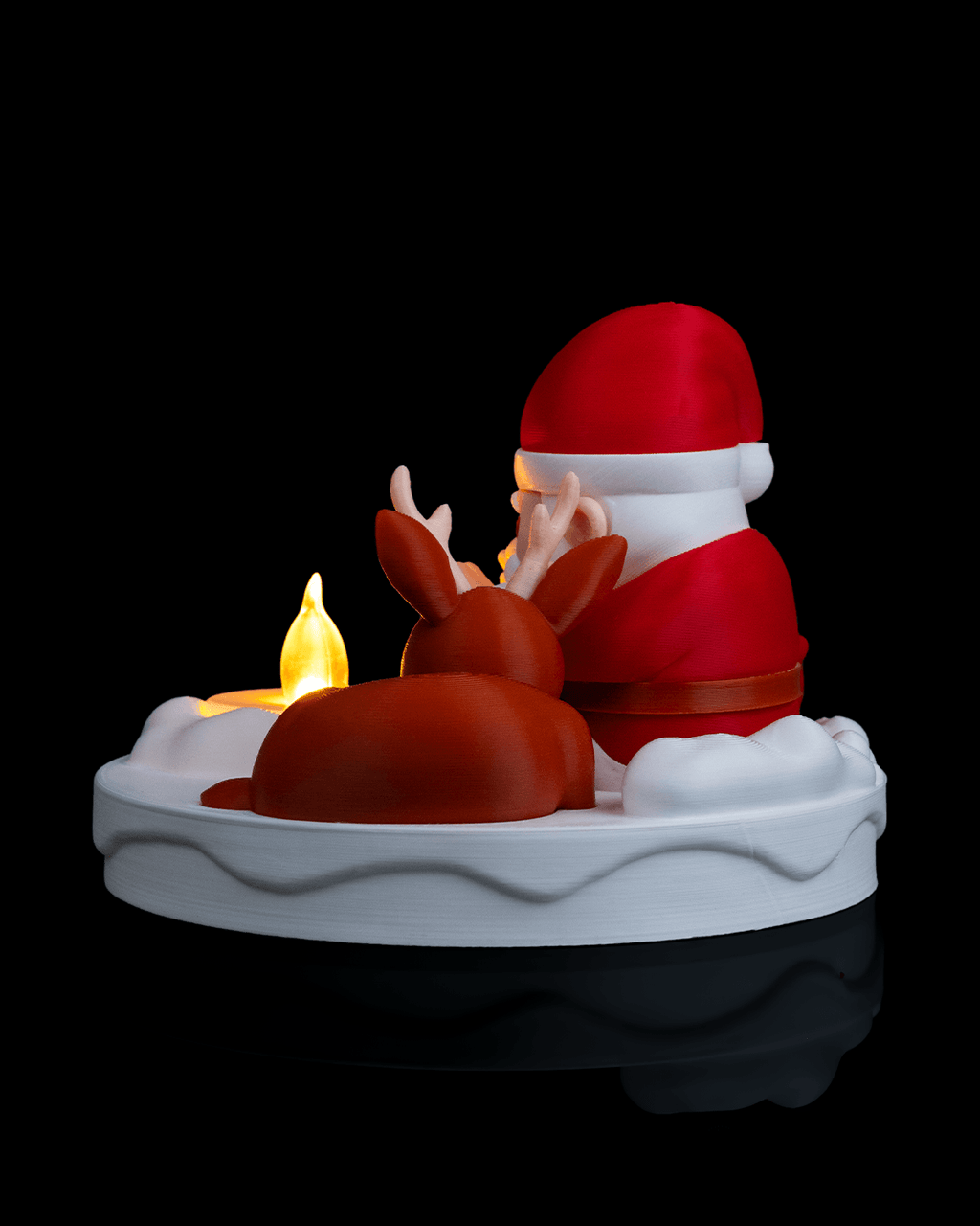Santa’s Bonfire - Table Lamp