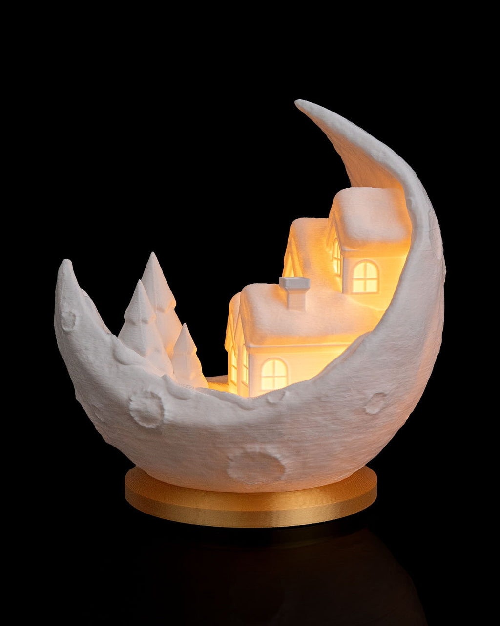 Village on the Moon - Table Lamp