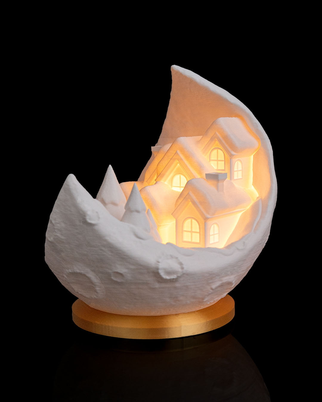 Village on the Moon - Table Lamp