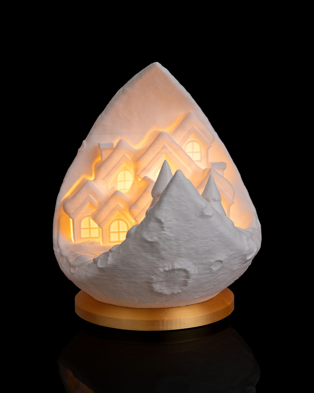 Village on the Moon - Table Lamp