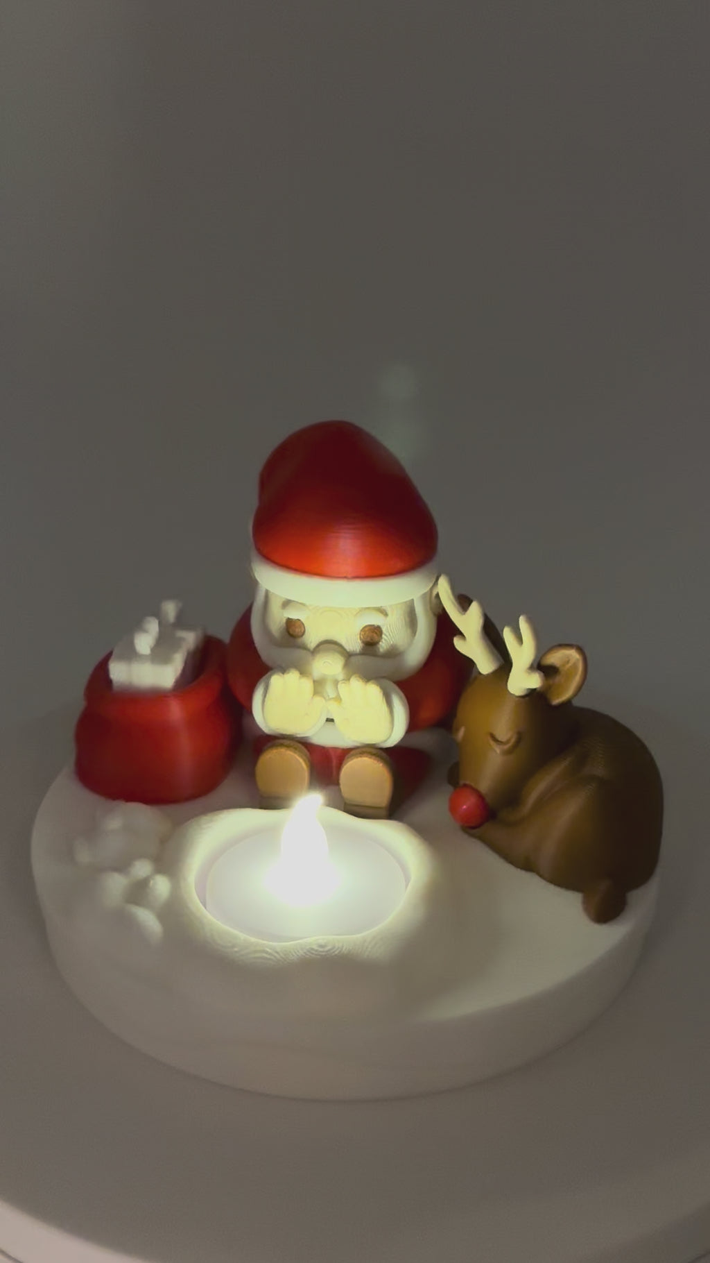 Santa’s Bonfire - Table Lamp