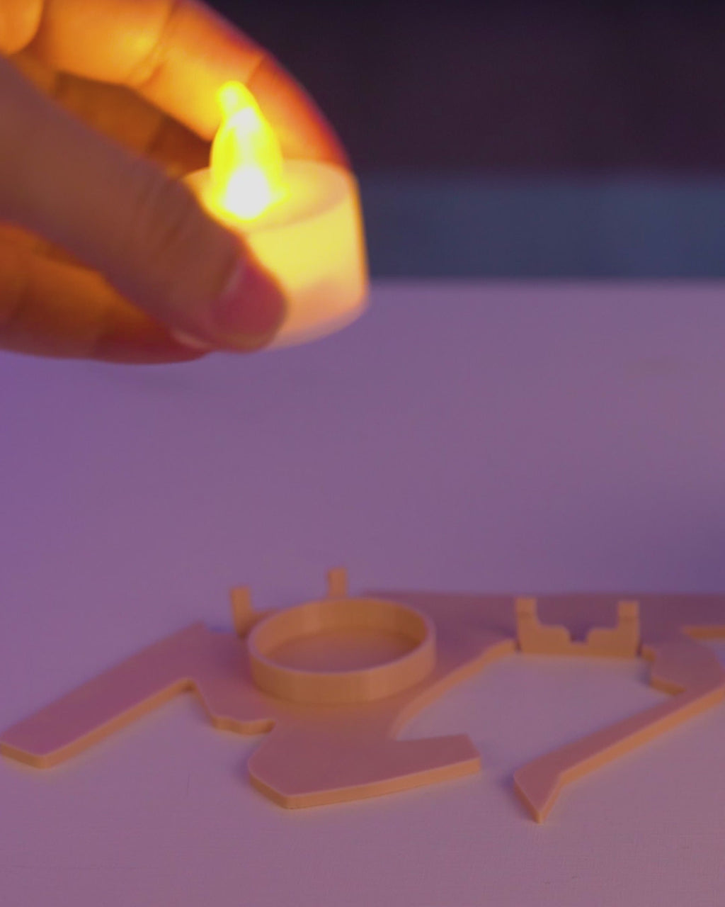 Low Poly Reindeer - Table Lamp