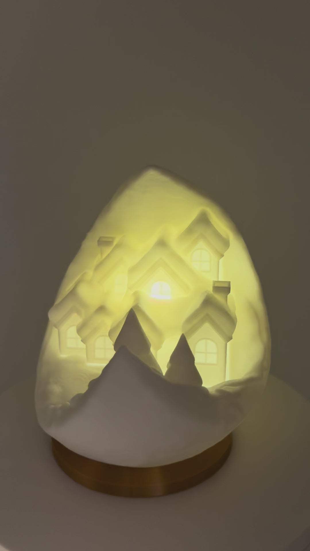 Village on the Moon - Table Lamp